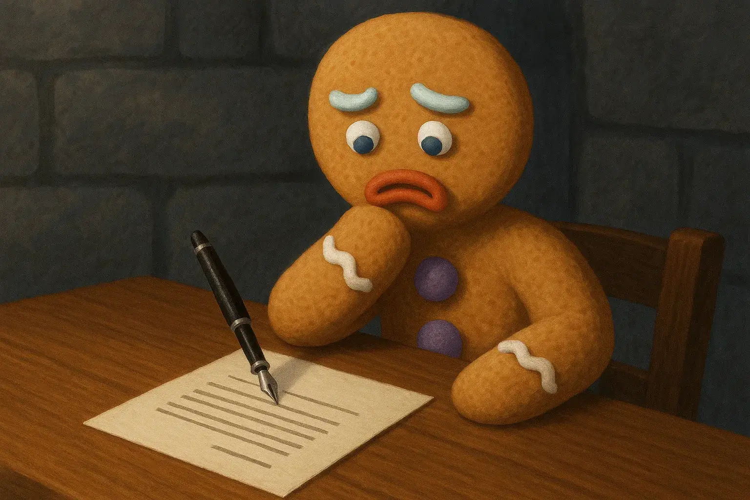 illustration for hesitate