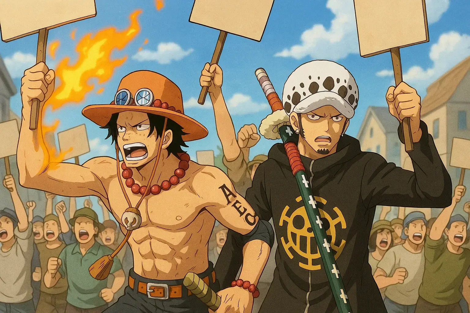 illustration for rally