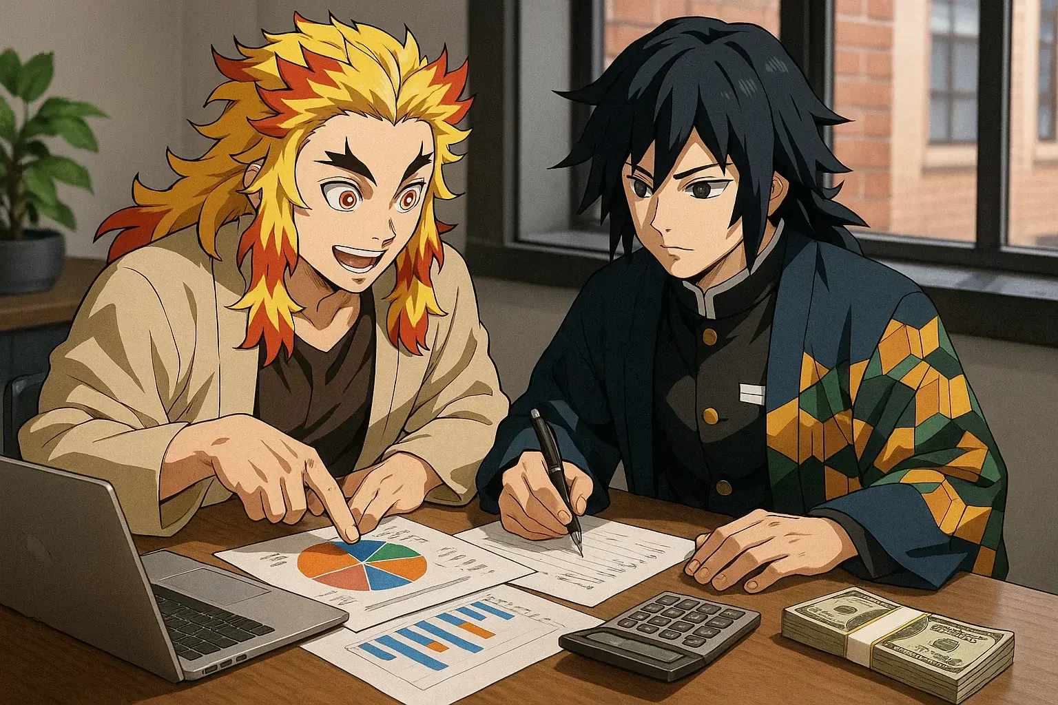 illustration for lucrative