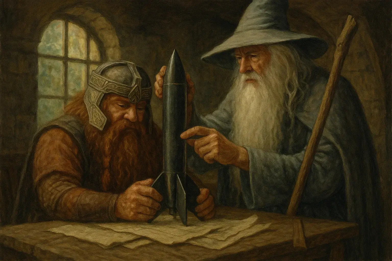 illustration for missile