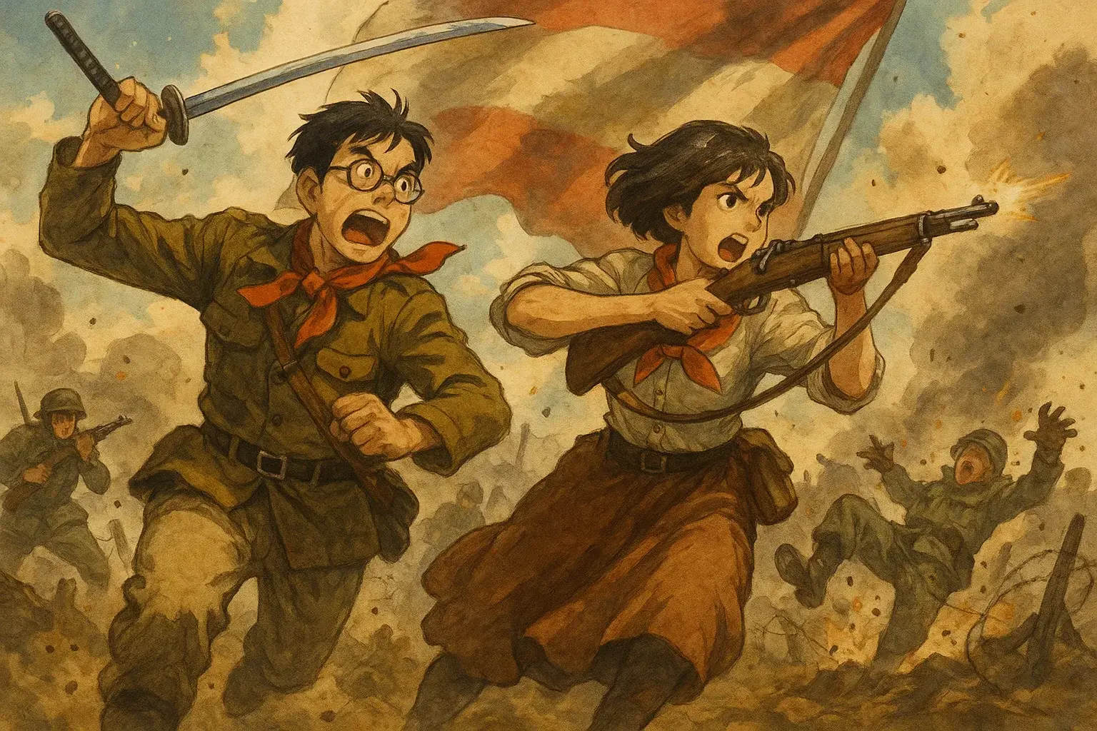 illustration for glory