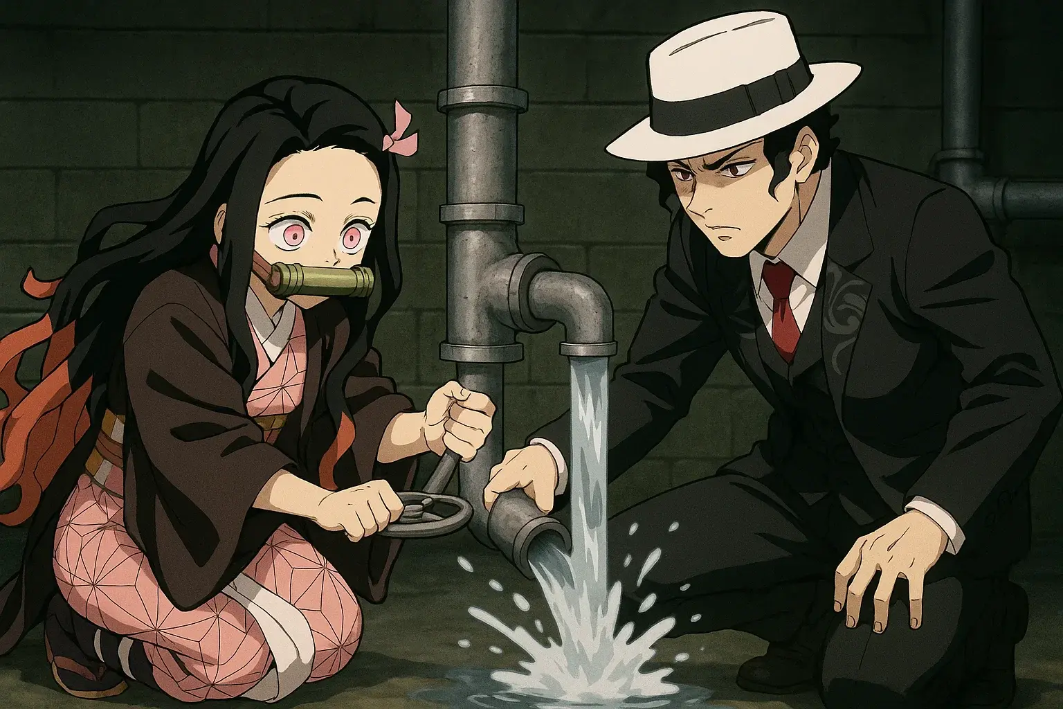 illustration for drain