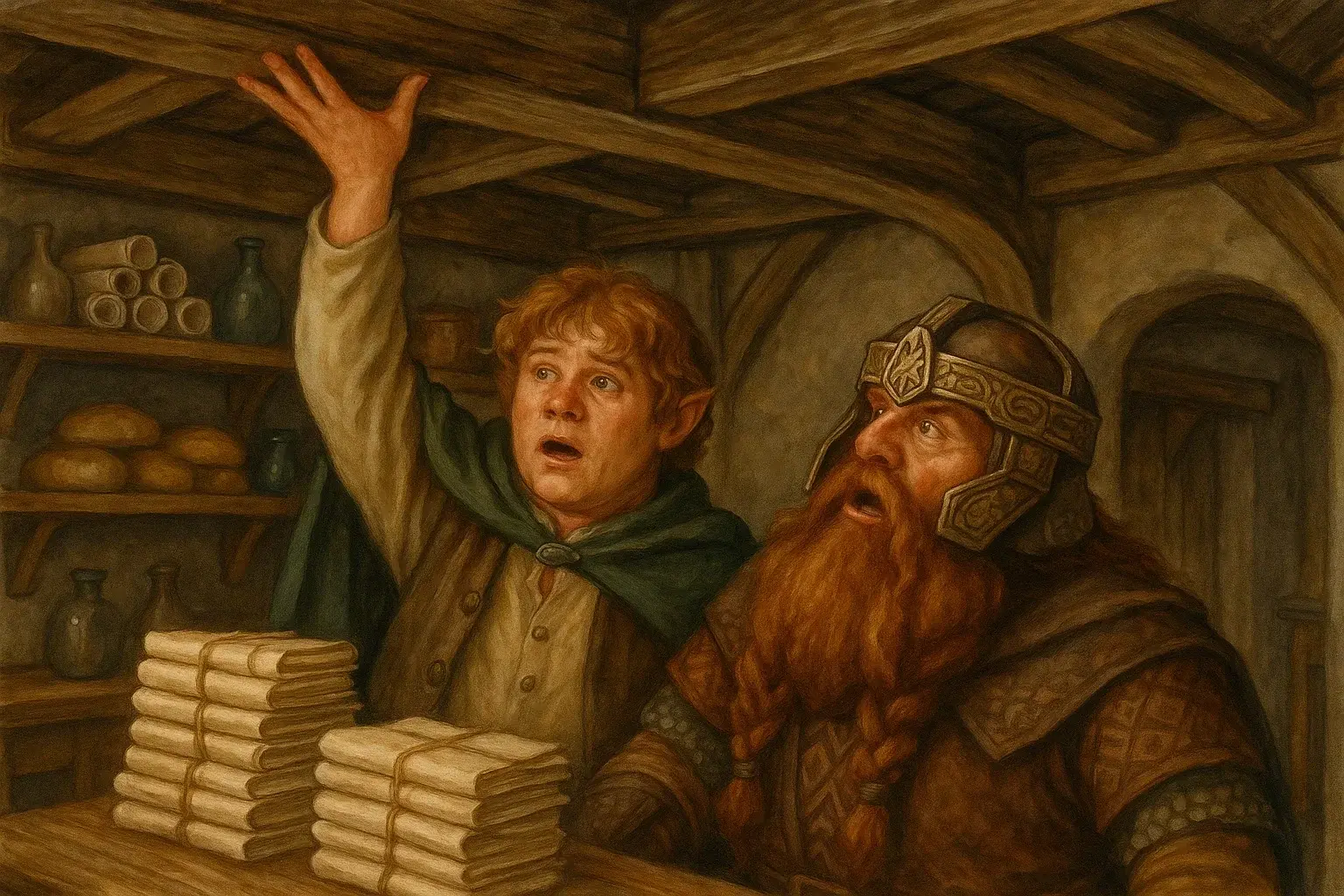 illustration for ceiling