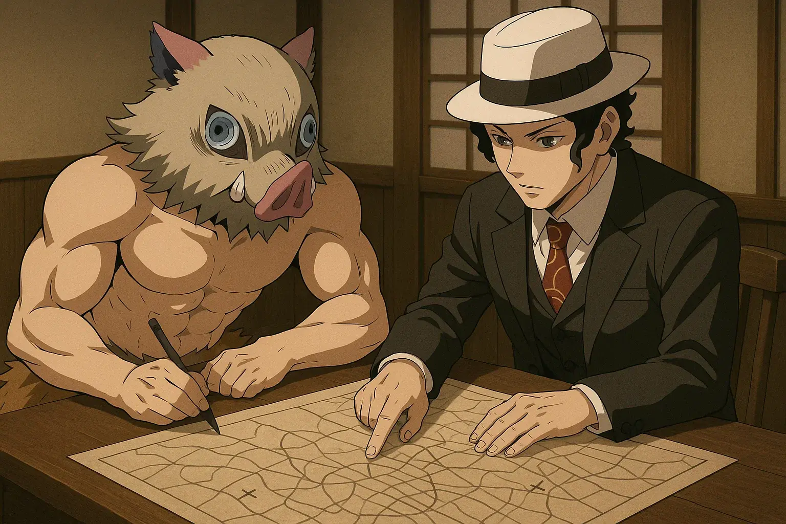 illustration for busy