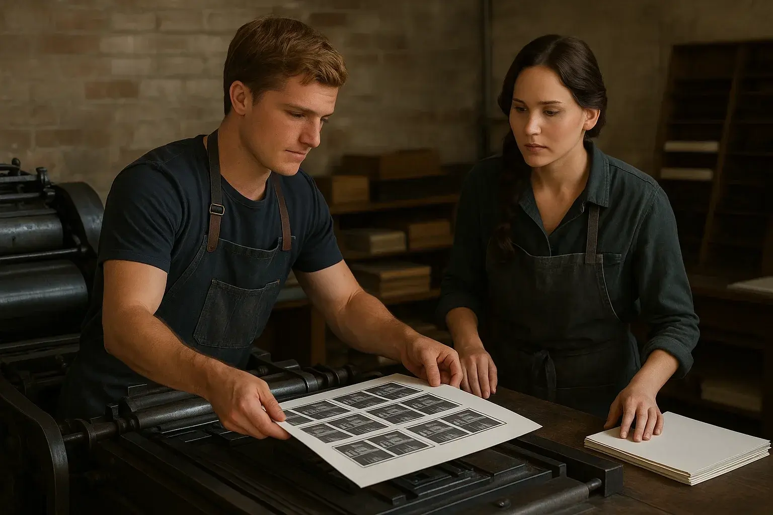 illustration for print