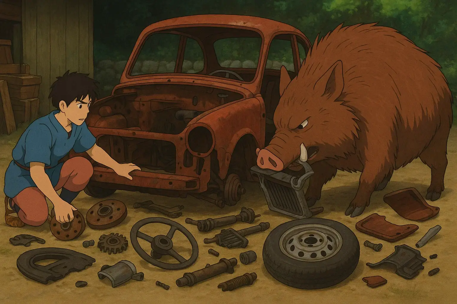 illustration for strip